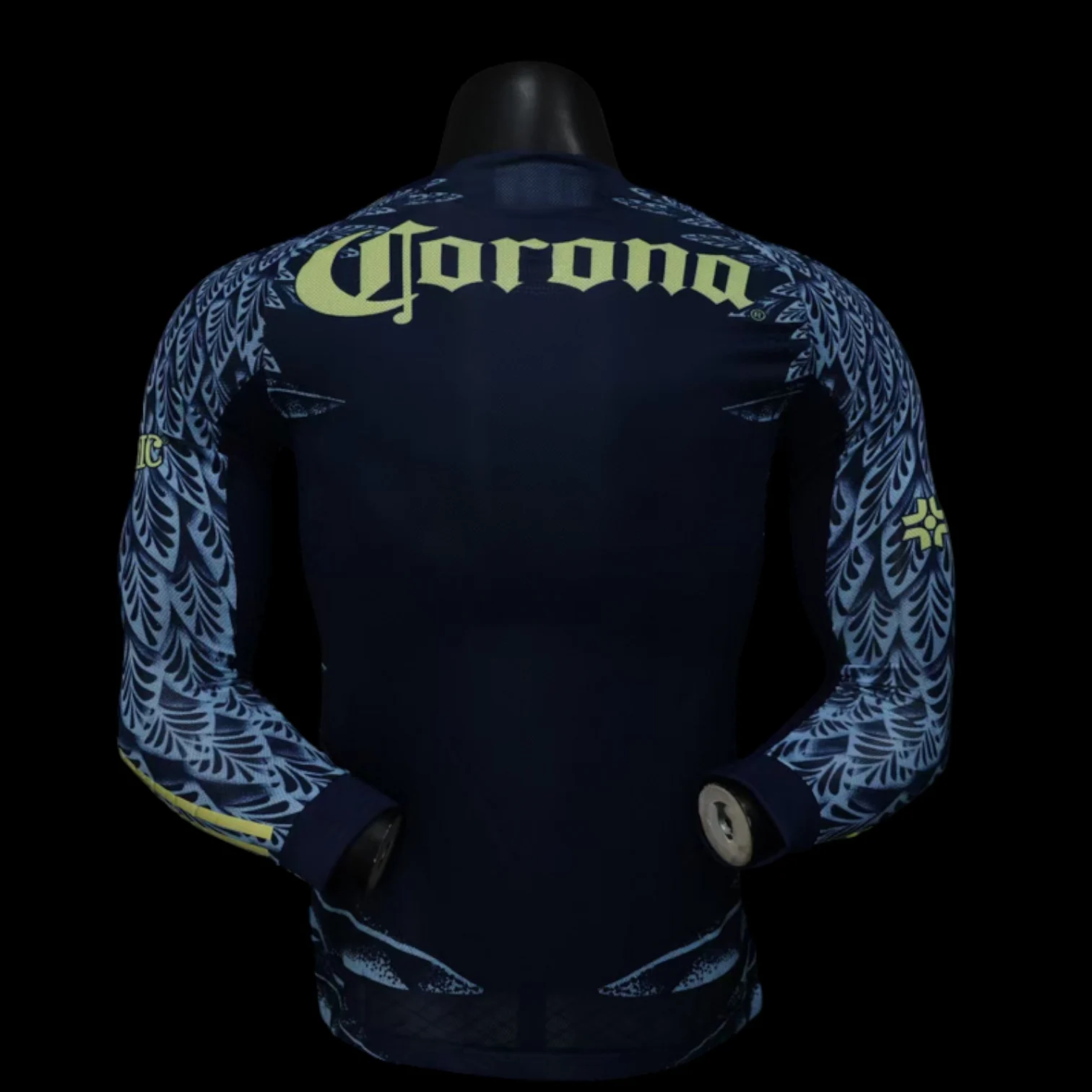 Vue arrière Club America Maillot Manches Longues Extérieur 2526 – Version Player